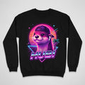 Hubi Synthwave Boulevard Crewneck / Midnight