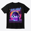 Hubi Neon Outrun Tee / Midnight